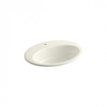 Thoreau Self-Rimming Sink Basin in Biscuit
