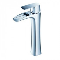 Fortore Single Hole 1-Handle Low-Arc Bathroom Faucet in Chrome