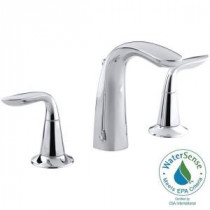Refinia 8 in. Widespread 2-Handle Bathroom Faucet in Polished Chrome