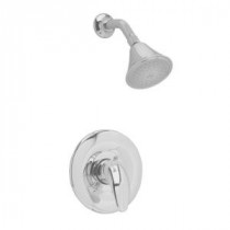 Reliant 1-Handle Shower Faucet Trim Kit in Satin Nickel (Valve Sold Separately)