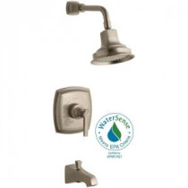 Rite-Temp Pressure-Balancing 1-Handle Tub and Shower Faucet Trim Kit in Vibrant Brushed Bronze (Valve Not Included)