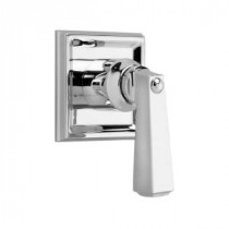 Town Square 1-Handle Diverter Valve Trim Kit in Polished Chrome with Metal Lever Handle (Valve Sold Separately)