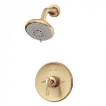 Ballina Single-Handle 3-Spray Shower Faucet in Brushed Bronze