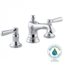 Bancroft 8 in. Widespread 2-Handle Low-Arc Bathroom Faucet in Chrome