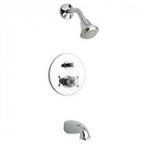 Ornellaia Single-Handle 1-Spray Tub and Shower Faucet in Chrome