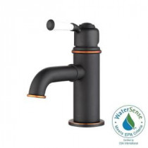 Solinder Single Hole Single-Handle Bathroom Faucet in Oil Rubbed Bronze