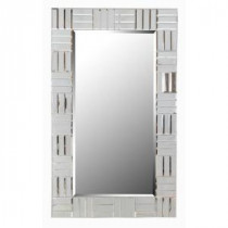 Sparkle 44 in. x 28 in. Glass Wall Framed Mirror