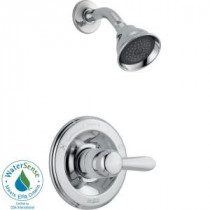 Lahara 1-Handle 1-Spray Shower Faucet Trim Kit in Chrome (Valve Not Included)
