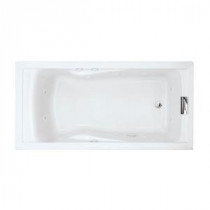 Evolution EverClean 6 ft. Whirlpool Tub in Arctic