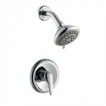 Middleton 1-Handle 1-Spray Shower Faucet in Polished Chrome