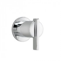 Berwick 1-Handle On/Off Volume Control Valve Trim Kit in Polished Chrome with Lever Handle (Valve Sold Separately)