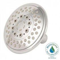 E/O GB 5-Position 5 in. 5-Spray Fixed Showerhead in Brushed Nickel