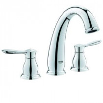 Parkfield 8-3/16 in. 3-Hole Roman Tub Filler in StarLight Chrome