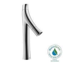 Starck Organic Single Hole 1-Handle Mid-Arc Bathroom Faucet in Chrome