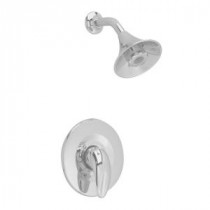 Reliant 3 1-Handle Shower Faucet Trim Kit with FloWise Water Saving Showerhead in Satin Nickel (Valve Sold Separately)