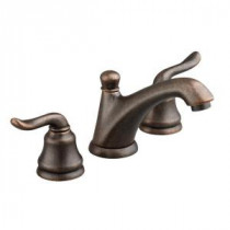 Princeton 8 in. Widespread 2-Handle Low Arc Lavatory Faucet in Oil Rubbed Bronze