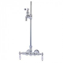 TW18 2-Handle Claw Foot Tub Faucet without Handshower in Chrome