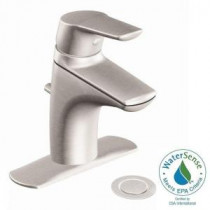 Method Single Hole Single Handle Bathroom Faucet in Brushed Nickel