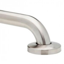 Gripp 18 in. x 1-1/4 in. Grab Bar in Brushed Stainless Steel