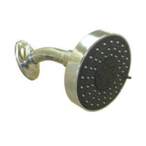 3-Spray 4 in. Multifunction Top Showerhead in Chrome