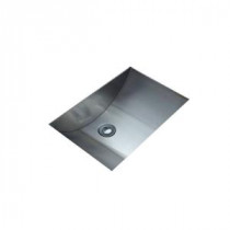 Cantrio Undermount Bathroom Sink in Stainless Steel