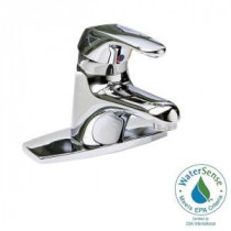 Seva Single Hole Single Handle Low-Arc Bathroom Faucet in Polished Chrome with Speed Connect Drain