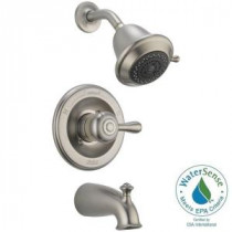 Leland 1-Handle 3-Spray Tub and Shower Faucet Trim Kit in Stainless (Valve Not Included)