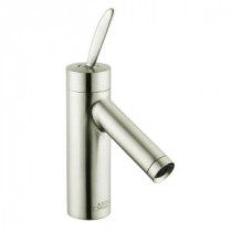 Axor Starck Classic Single Hole 1-Handle Bathroom Faucet in Brushed Nickel