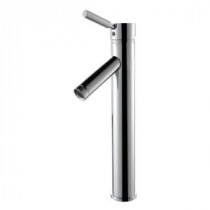 Sheven Single Hole 1-Handle High Arc Bathroom Faucet in Chrome