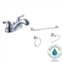 Constructor Faucet and Bath Accessory Value Kit in Chrome