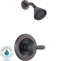Lahara 1-Handle 1-Spray Shower Faucet Trim Kit in Venetian Bronze (Valve Not Included)