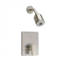 Studio 1-Handle 3-Function Shower Faucet Trim Kit in Satin Nickel (Valve Sold Separately)