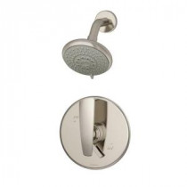 Naru 1-Handle Shower Faucet Only in Satin Nickel
