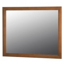 Brinkhill 31.4 in. W x 25.6 in. H Wall Mirror in Toffee