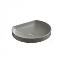 Watercove Wading Pool Drop-in Bathroom Sink in Cashmere