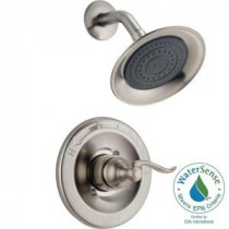 Windemere 1-Handle Shower Only Faucet Trim Kit in Stainless (Valve Not Included)