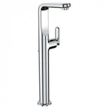 Veris Single Hole Single Handle High Arc Bathroom Faucet in StarLight Chrome