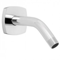 Tiber Shower Arm and Flange in Polished Chrome