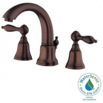 Fairmont 8 in. Widespread 2-Handle Mid-Arc Bathroom Faucet in Oil Rubbed Bronze (DISCONTINUED)