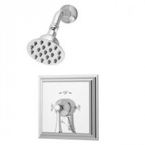 Canterbury Pressure Balanced Single-Handle 1-Spray Tub and Shower Faucet in Chrome