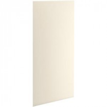 Choreograph 0.3125 in. x 42 in. x 96 in. 1-Piece Shower Wall Panel in Almond for 96 in. Showers
