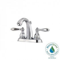 Portola 4 in. Centerset 2-Handle High-Arc Bathroom Faucet in Polished Chrome