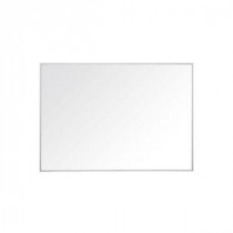 Sonoma 27.6 in. L x 39 in. W Framed Wall Mirror in Nickel