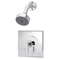 Duro 1-Handle Shower Faucet Trim Only in Chrome