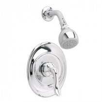 Princeton 1-Handle Shower Faucet Trim Kit in Polished Chrome (Valve Not Included)