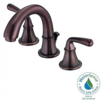 Bannockburn 4 in. Minispread 2-Handle Mid-Arc Bathroom Faucet in Oil Rubbed Bronze(DISCONTINUED)