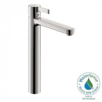 Metris S Single Hole Single-Handle Mid-Arc Bathroom Faucet in Chrome