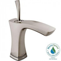 Tesla Single Hole 1-Handle Touch2O Technology Bathroom Faucet in Stainless
