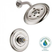 Cassidy 14 Series 1-Handle Shower Faucet Trim Kit Only in Polished Nickel (Valve and Handles Not Included)
