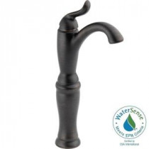 Linden Single Hole Single-Handle Vessel Sink Bathroom Faucet in Venetian Bronze